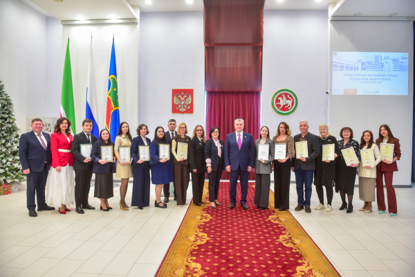 В Набережных Челнах одарили наилучших уполномоченных лиц медиаотрасли 