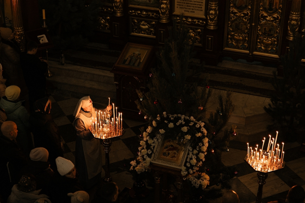 «Помолимся горячо за наших воинов, которые встречают это Рождество в боях за наше будущее» «Помолимся горячо за наших воинов, которые встречают это Рождество в боях за наше будущее»