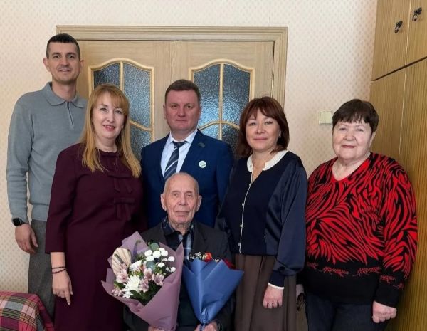 95-летним юбилеем поздравили ветерана Центрального района 95-летним юбилеем поздравили ветерана Центрального района