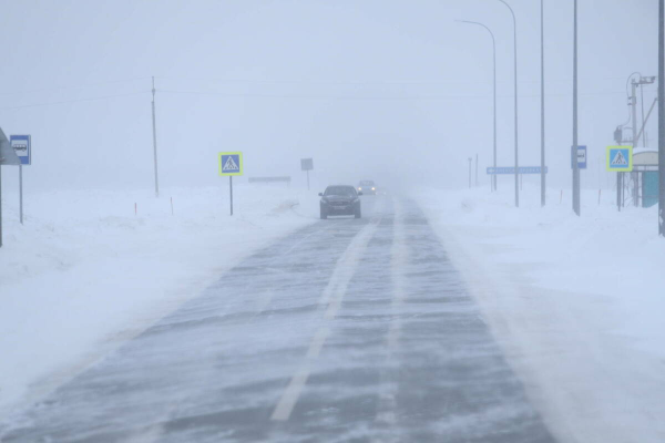 В Татарстане из-за снегопада ограничили движение автобусов и грузовиков В Татарстане из-за снегопада ограничили движение автобусов и грузовиков