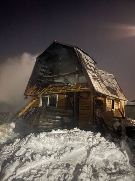 Под Челнами на очах у владельца сгорела баня в 30 «квадратов» Под Челнами на очах у владельца сгорела баня в 30 «квадратов»