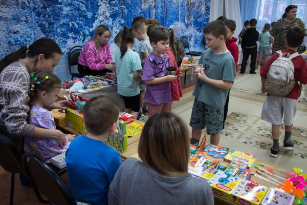 Ярмарка добра в челнинском детсаду 