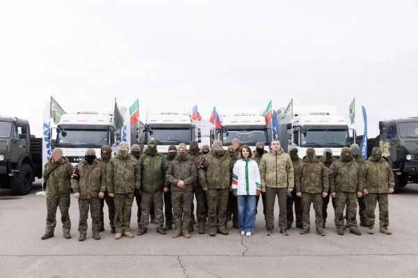 Еще одну отправку шефской поддержки предназначили 50-летию со времени выпуска первого КАМАЗа 