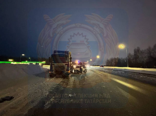 В Татарстане грузовой автомобиль, выезжая с АЗС, убил пассажирку «Нивы» В Татарстане грузовой автомобиль, выезжая с АЗС, убил пассажирку «Нивы»