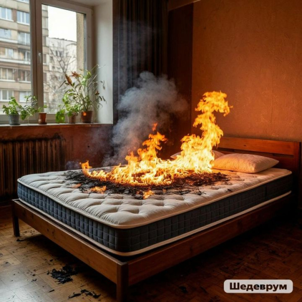 Ночное ЧП в Челнах: в квартире зажегся матрац Ночное ЧП в Челнах: в квартире зажегся матрац