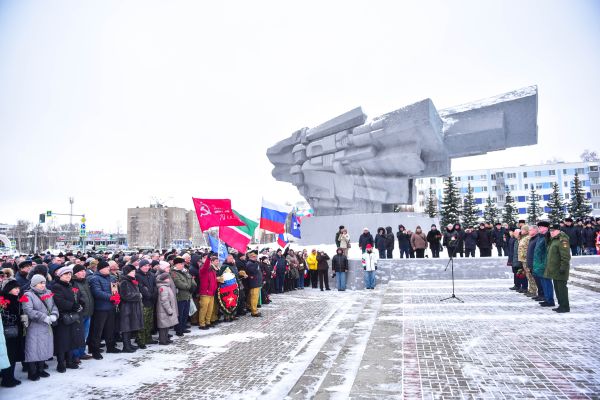 В Набережных Челнах помянули воинов-интернационалистов 