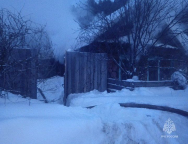 В Тукаевском районе на пожаре выручили 26-летнего мужчину