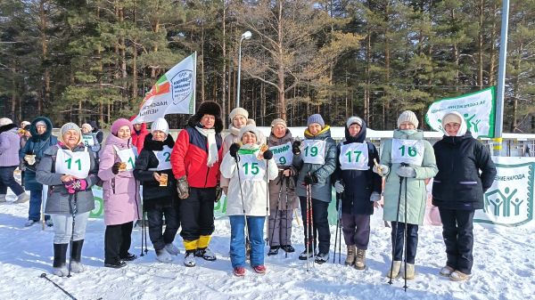 &laquo;Серебряный биатлон&raquo; объединил активных челнинок 