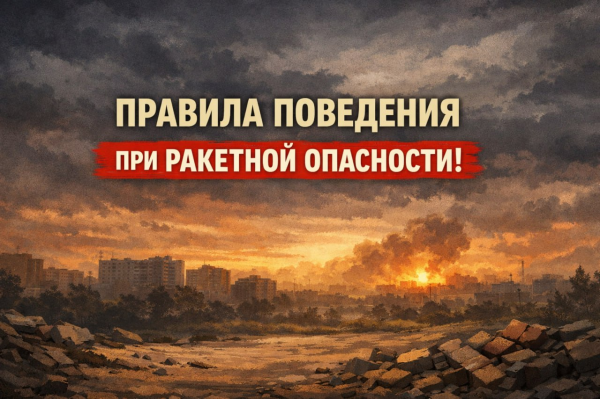 В Татарстане напомнили правила поведения при ракетной угрозы