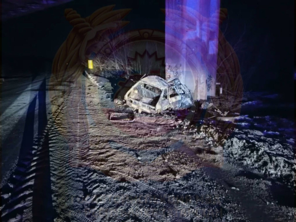 В Татарстане юный шофер умер после съезда с дороги и наезда на опору моста