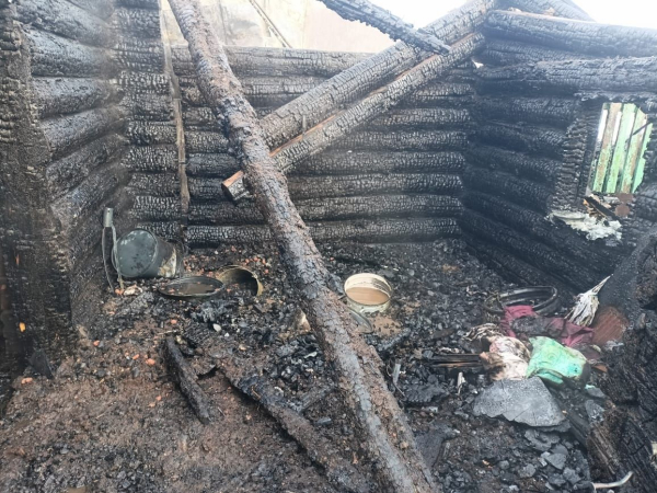 Под Челнами баня сгорела из-за дымоходной трубы