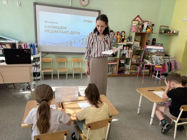 Самые юные челнинцы впервые выполнили &laquo;Недиктант. Дети&raquo; 