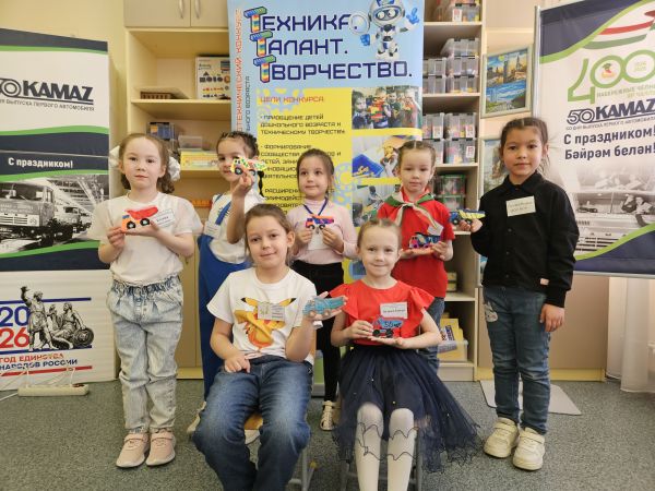 В челнинском детсаду закончился местный конкурс технического творчества 