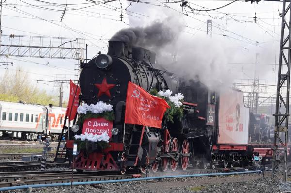 В Набережные Челны прибудет знаменитый Паровоз Победы 