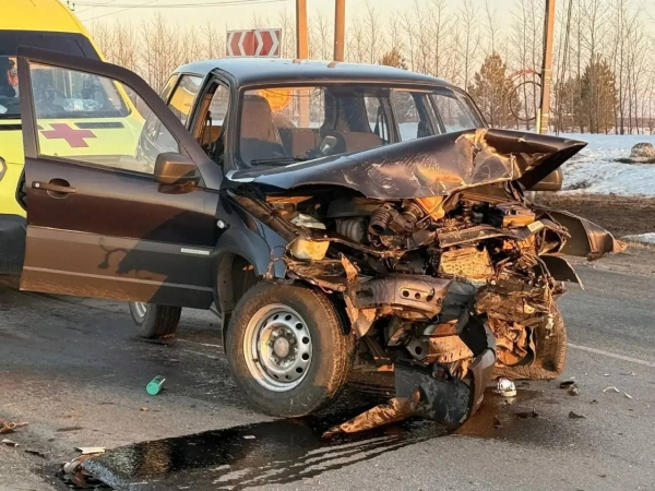 Не уступил при повороте: в аварии под Челнами пострадали шофер и пассажир Не уступил при повороте: в аварии под Челнами пострадали шофер и пассажир