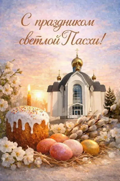 Наиль Магдеев поздравил челнинцев с Пасхой Наиль Магдеев поздравил челнинцев с Пасхой