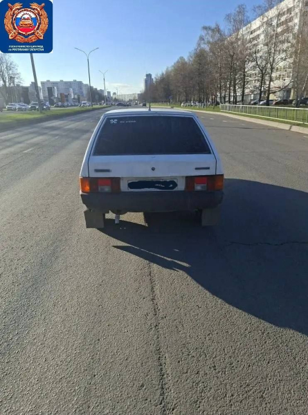 В Челнах легковая машина сбила 14-летнего ребенка на электросамокате