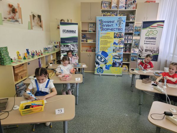 В челнинском детсаду закончился местный конкурс технического творчества 