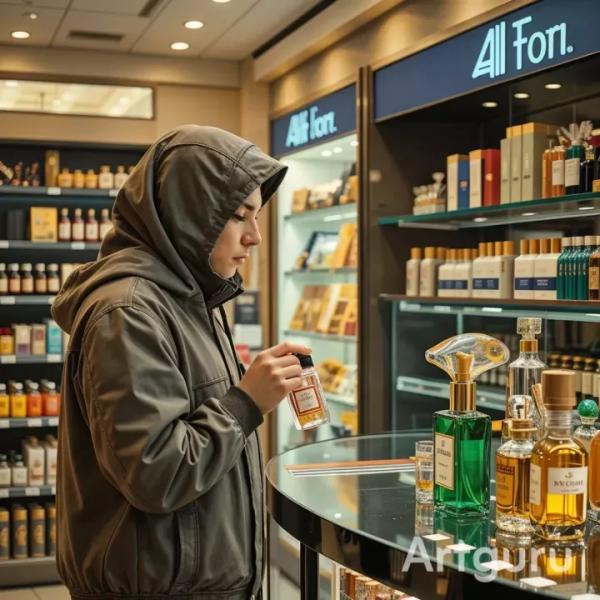 Губа не дура: челнинка вынесла из магазина парфюмерию на 25 тысяч