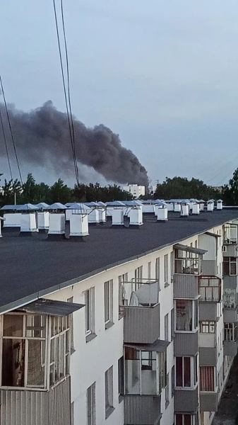 В Челнах загорелся рынок &laquo;Закамье&raquo;