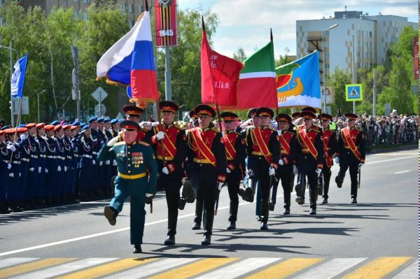 Как Набережные Челны отметили 81-ю годовщину Великой Победы 