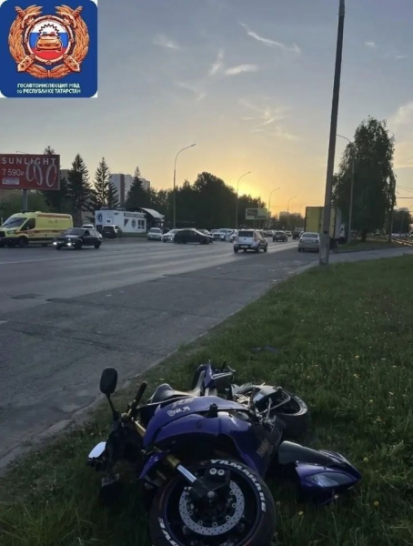В Челнах мотоциклист пострадал в ДТП с иномаркой В Челнах мотоциклист пострадал в ДТП с иномаркой