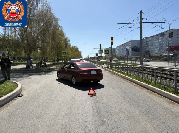В Челнах госпитализировали молодого водителя скутера и его пассажирку