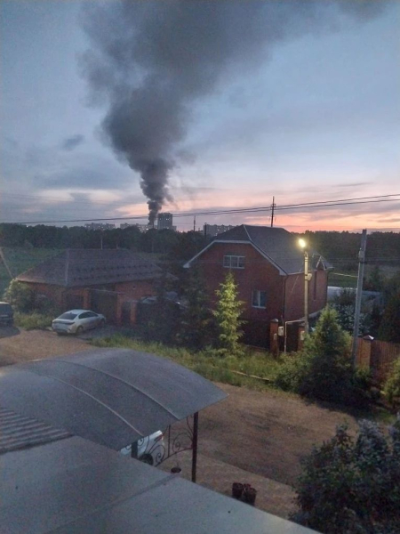В Челнах загорелся рынок &laquo;Закамье&raquo;