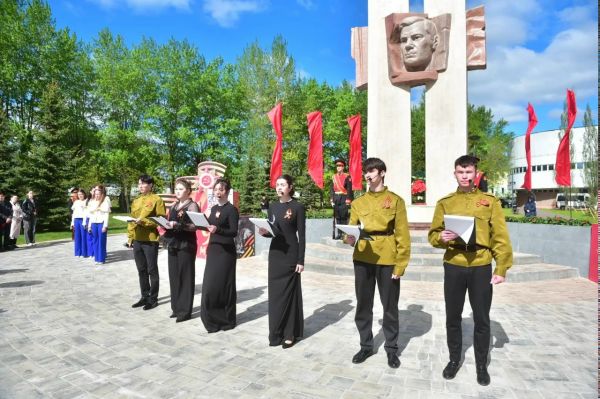 Как Набережные Челны отметили 81-ю годовщину Великой Победы 