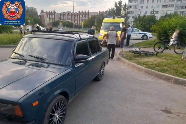 Двух юных велосипедистов сбили в Челнах за один вечер