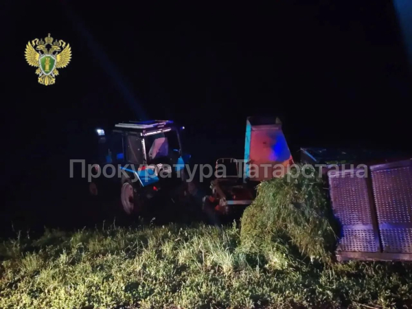 В Татарстане стали жертвами 4 человека в аварии с трактором