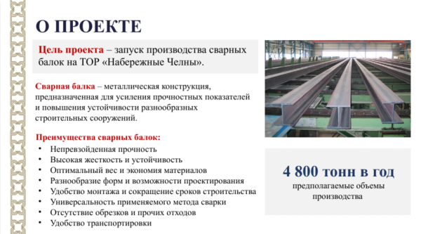 Сварные балки и стоматология: Минниханов одобрил два проекта в Челнах