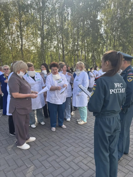 В детской поликлинике №2 провели тренировку по эвакуации В детской поликлинике №2 провели тренировку по эвакуации