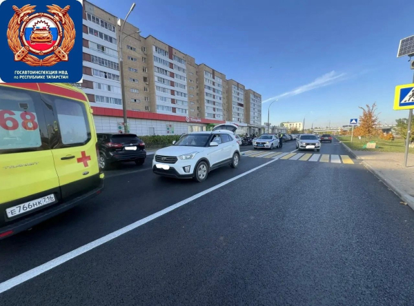 От нетрезвой водительницы до мотоцикла в ДТП: что произошло на дорогах Челнов