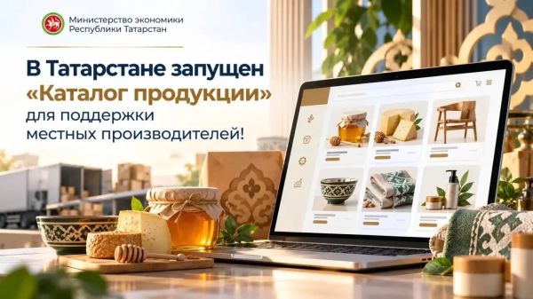 В Татарстане запущен «Каталог продукции» для поддержки местных производителей В Татарстане запущен «Каталог продукции» для поддержки местных производителей